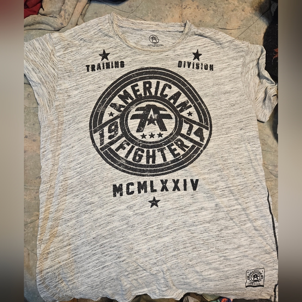 Mens American Fighter 3XL Tee